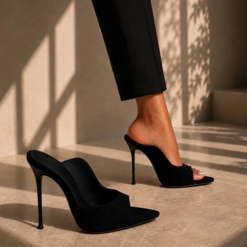 MKKHOU Fashion Pumps New High  - Slip Dress Satin ulasan dan harga