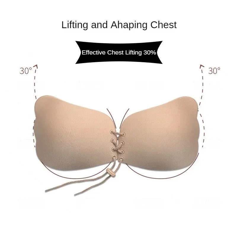 Invisible Strapless Adhesive S - Silicone Bra Adhesive ulasan dan harga