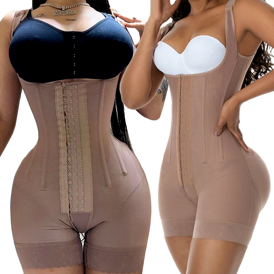 Fajas Colombian Girdles Post L - Shapewear Bodysuit Firm ulasan dan harga